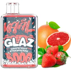 Disposable Pod VAAL Glaz 5000 Puffs - Grapefruit Strawberry