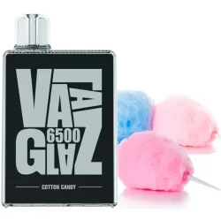 Disposable Pod VAAL Glaz 6500 Puffs - Cotton Candy