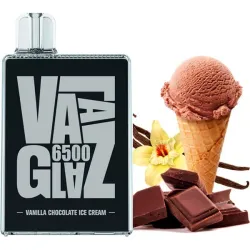 Disposable Pod VAAL Glaz 6500 Puffs - Vanilla Chocolate Ice Cream