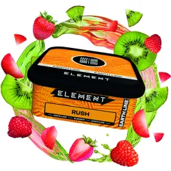 Element Tobacco Earth Line - Rush (Kiwi, Strawberry & Raspberry) 200 gr