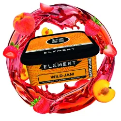 Element Tobacco Earth Line - Wild Jam (Wild strawberry, Peach & Jam) 200 gr
