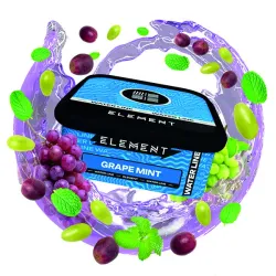 Element Tobacco Water Line - Grape Mint 200 gr