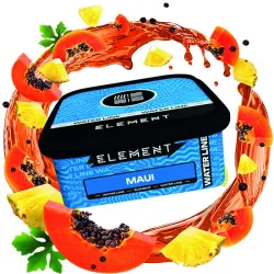 Element Tobacco Water Line - Maui (Pineapple & Papaya) 200 gr