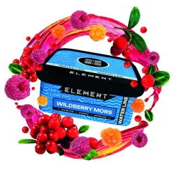 Element Tobacco Water Line - Wildberry Mors (Cranberry, Raspberry, Cloudberry & Cherry) 200 gr