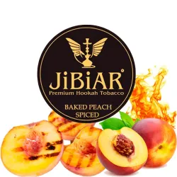 Jibiar Hookah Tobacco - Baked Peach Spiced 250 gr