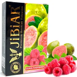 Jibiar Hookah Tobacco - Guava Raspberry 50 gr