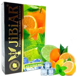 Jibiar Hookah Tobacco - Ice Citrus Mint 50 gr