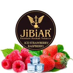 Jibiar Hookah Tobacco - Ice Strawberry Raspberry 250 gr