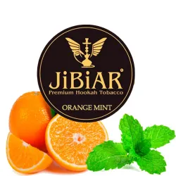 Jibiar Hookah Tobacco - Orange Mint 250 gr
