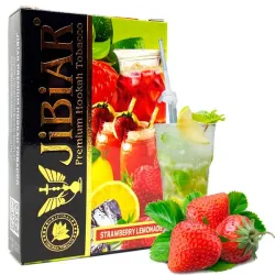 Jibiar Hookah Tobacco - Strawberry Lemonade 50 gr