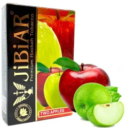 Jibiar Hookah Tobacco - Two Apples 50 gr