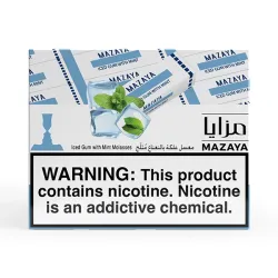 Mazaya Hookah Tobacco - Iced Gum with Mint 250 gr
