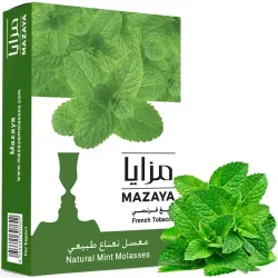 Mazaya Hookah Tobacco - Natural Mint 50 gr