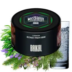 Must Have Hookah Tobacco - Baikal (Needles & Forest Herbs) 250 gr