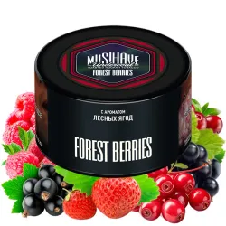 Must Have Hookah Tobacco - Forest Berries (Black Currant, Wild Strawberry & Raspberry) 250 gr