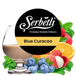 Serbetli Hookah Tobacco - Blue Curacao 250 gr