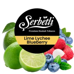 Serbetli Hookah Tobacco - Lime Lychee Blueberry 250 gr