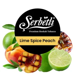 Serbetli Hookah Tobacco - Lime Spice Peach 250 gr