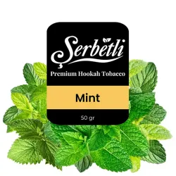Serbetli Hookah Tobacco - Soft Mint 50 gr