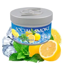 Social Smoke Hookah Tobacco - Arctic Lemon 250 gr