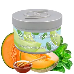 Social Smoke Hookah Tobacco - Honey Dew Melon Chill 250 gr