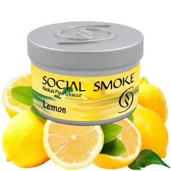 Social Smoke Hookah Tobacco - Lemon 100 gr
