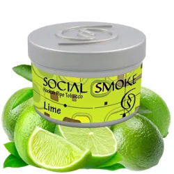 Social Smoke Hookah Tobacco - Lime 100 gr