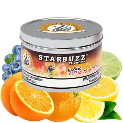 Starbuzz Exotic Hookah Tobacco - Citrus Mist (Lime, Lemon, Orange & Blueberry) 100 gr