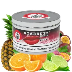 Starbuzz Exotic Hookah Tobacco - Passion Kiss (Passionfruit, Pineapple, Orange & Lime) 100 gr