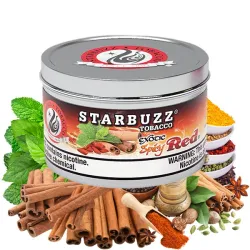 Starbuzz Exotic Hookah Tobacco - Spicy Red (Mint, Cinnamon & Spices) 100 gr