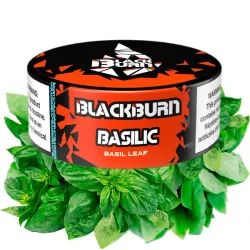 Black Burn Hookah Tobacco - Basilic (Basil Leaf) 100 gr