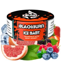 Black Burn Hookah Tobacco - Ice Baby (Grapefruit & Berry Sorbet) 100 gr