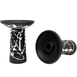 Clay Hookah Bowl Gusto - Alien Phunnel (White)