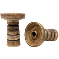 Clay Hookah Bowl Gusto - Harmony Phunnel Vintage (Brown)