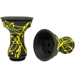 Clay Hookah Bowl Gusto - Killa Bowl Classic (Yellow)