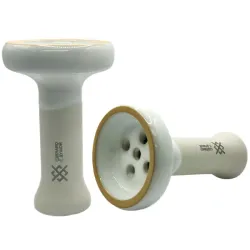 Clay Hookah Bowl Oblako - Soul Classic (White)