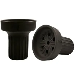 Clay Hookah Bowl Oblako - Stone Classic (Black)
