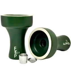 Clay Hookah Bowl Tactical - Phunnel (Green)