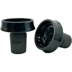 Clay Hookah Bowl Tiaga - Star (Blue)