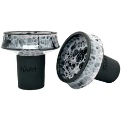 Clay Hookah Bowl Tiaga - Star (Violet)