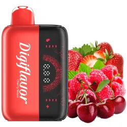 Disposable Kit Digi Flavor BRK 20000 Puffs - Cherry Strazz (5%)