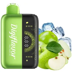 Disposable Kit Digi Flavor BRK 20000 Puffs - Sour Apple Ice (5%)