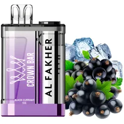 Disposable Pod Crown Bar 9000 Puffs - Black Currant Ice (5%)