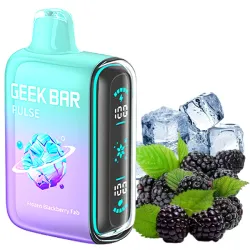 Disposable Pod Geek Bar Pulse Frozen Edition 15000 Puffs - Frozen Blackberry Fab (5%)