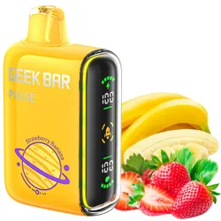 Disposable Pod Geek Bar Pulse Planet Edition 15000 Puffs - Strawberry Banana (5%)