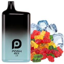 Disposable Pod Posh Max 2.0 5200 Puffs - Gummy Bear Ice (5%)