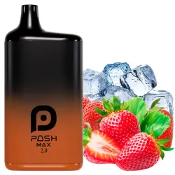Disposable Pod Posh Max 2.0 5200 Puffs - Strawberry Ice (5%)