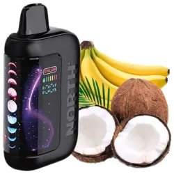 Disposable Pods North Stellar Dark Moon Edition 40000 Puffs - Banana Coconut (5%)
