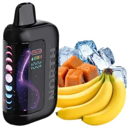 Disposable Pods North Stellar Dark Moon Edition 40000 Puffs - Banana Taffy Freeze (5%)