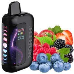 Disposable Pods North Stellar Dark Moon Edition 40000 Puffs - Berry Bliss (5%)